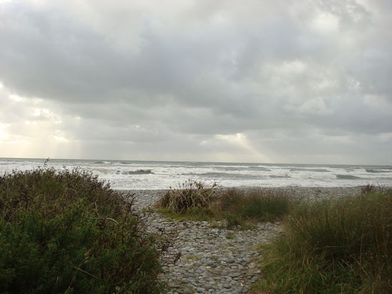 die Lage von unserem Campingplatz is wenigstens gut