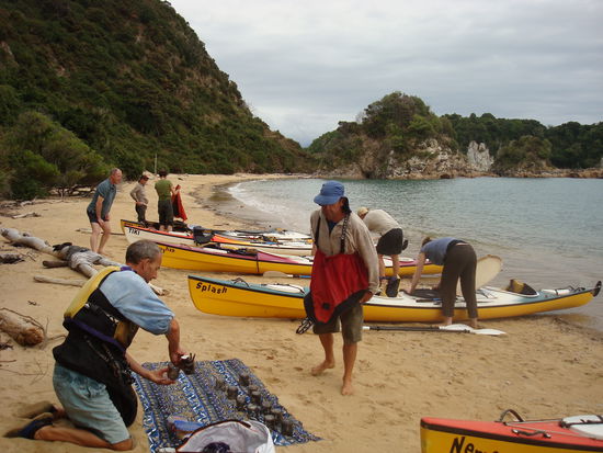 hier unsere kleine Staerkungspause...