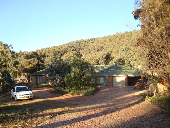 John's selbstgebautes neues Haus