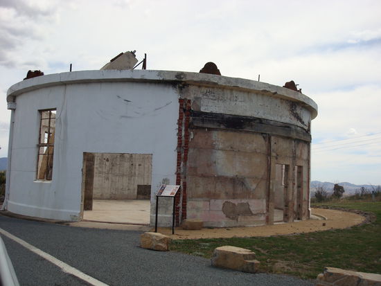 Das was nach dem Feuer vor ein paar Jahren übrig geblieben war...