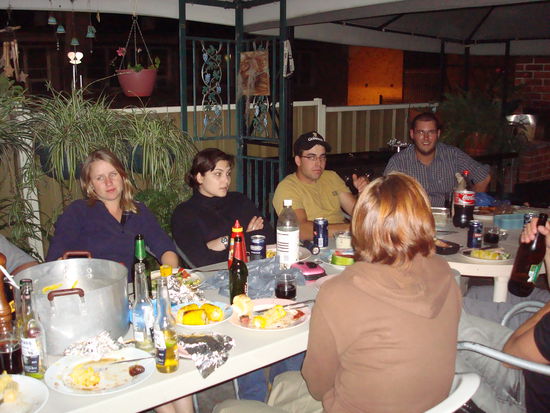 hammer gut gess un getrunk...