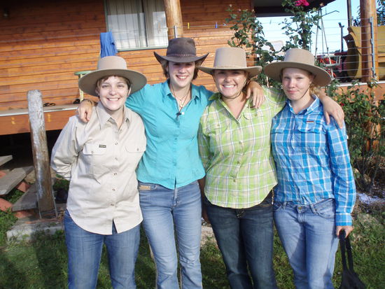 das Team - naja, ein Teil davon...