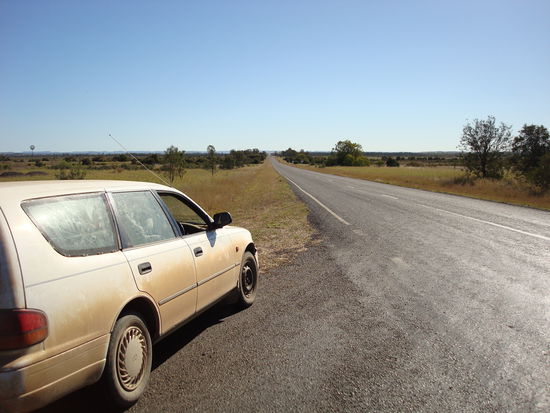 I hit the highway...