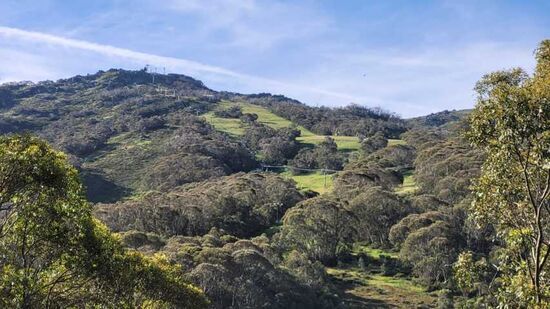 Da geht es erstmal hoch mit der Seilbahn