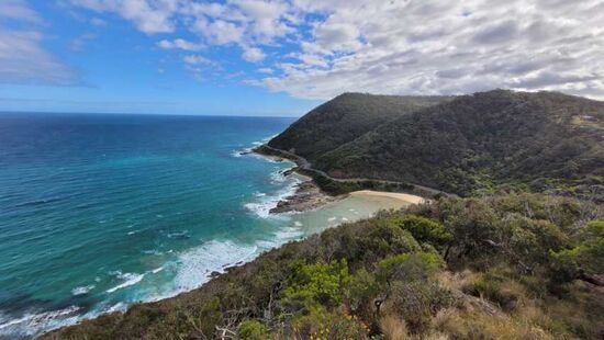 Schönster Ausblick auf die Great Ocean Road