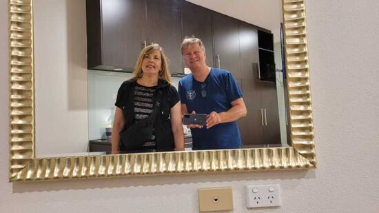 Das Apartment mit Küche war aber schön.