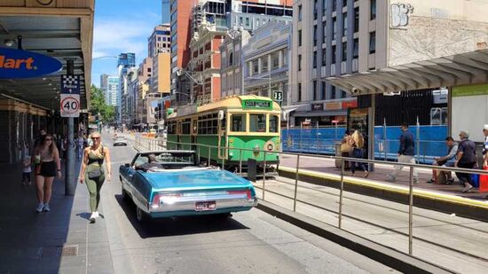 Die berühmte Straßenbahn