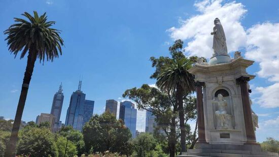 Königin Victoria im Alexandra Park