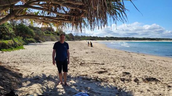 Strandwanderung