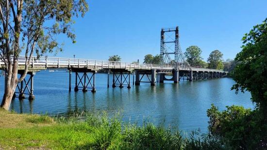 Alte Brücke bei Maclean (McFarlane Bridge)