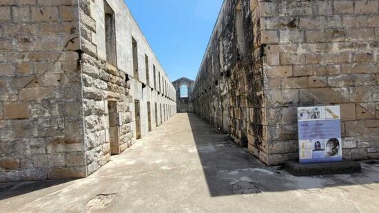 Trial Bay Gaol (da wurden die Deutschen im Krieg eingesperrt)