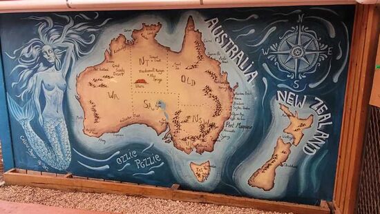 Halbe Strecke nach Sydney