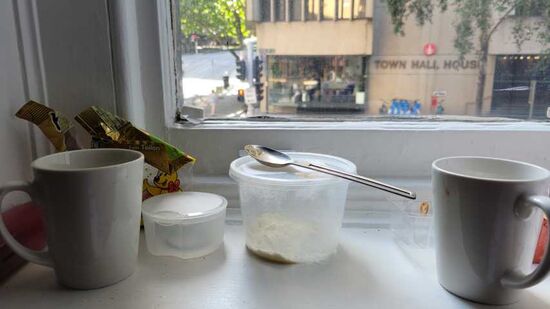 Stillleben: Blick aus unserem Fenster!