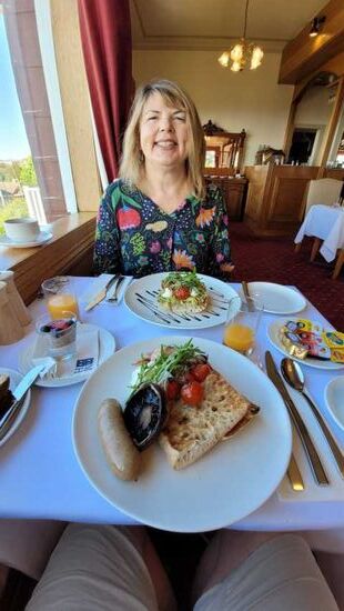 Lecker Frühstück im Hotel