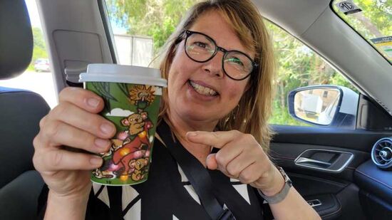 Als Zugabe einen Kaffee