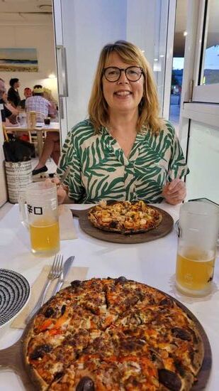 Belohnung für eine ausgiebige Wanderung! Bei Carlos in Ulladulla waren wir gut Essen! Es gab auch Austern! Wir hatten den letzten Tisch bekommen! Sehr zu empfehlen!