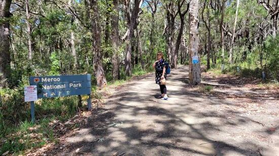 Wandern im Meroo NP