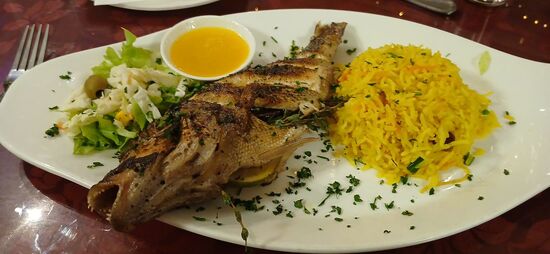 Einen 500g Fisch für 675 Rupien! Lecker!