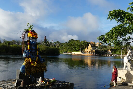 Ganga Talao gilt als heiligste Pilgerstätte der Hindus auf Mauritius