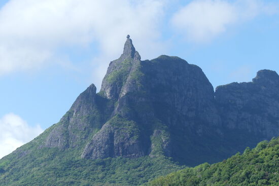 Pieter Both ein tolles Wahrzeichen für Mauritius. Aber jetzt geht es erstmal für eine Woche nach La Reunion 