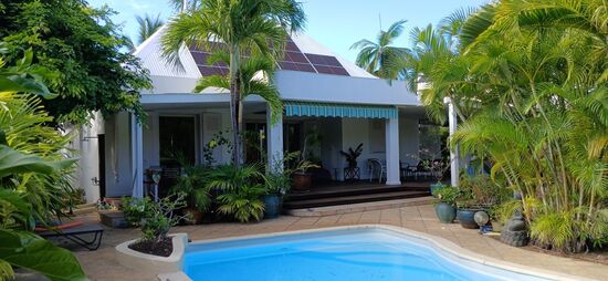 Meine Unterkunft mit Pool ohne Haie 