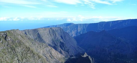 Mafate am früher Morgen