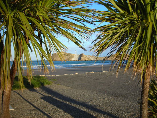 Castel Point mit Leuchtturm