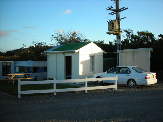 Unsere Unterkunft auf dem Zeltplatz