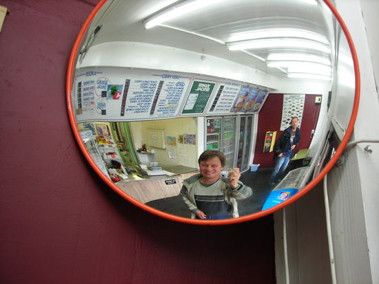 Wiedermal beim Essen kaufen erwischt!