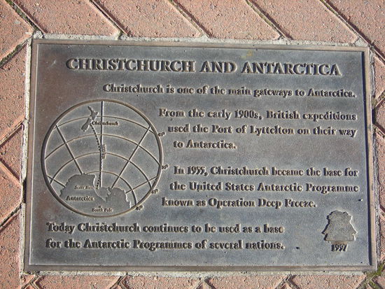 So nah an Antarctica!