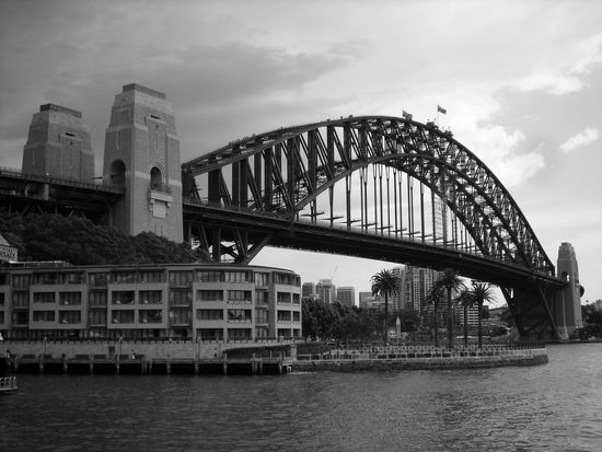 Harbour Bridge (Jetlag Blick ohne Farben)