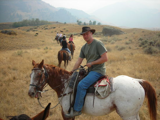 John Wayne lebt in Montana (Chico Hot Springs)!
