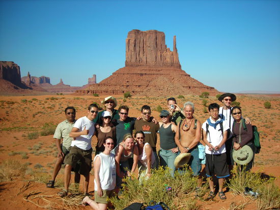 Navajo Indianer!  (Monument Valley)