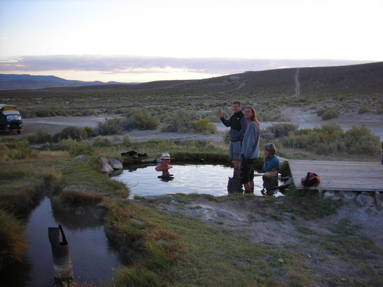 Heiße Quellen im Great Basin