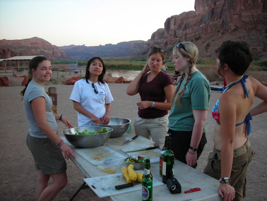 Was gibt es zu Essen? Sind die Fische schon gefangen?