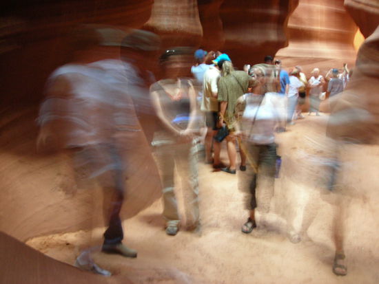 Geister im Antilope Canyon