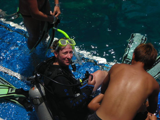 Schon wieder tauchen!