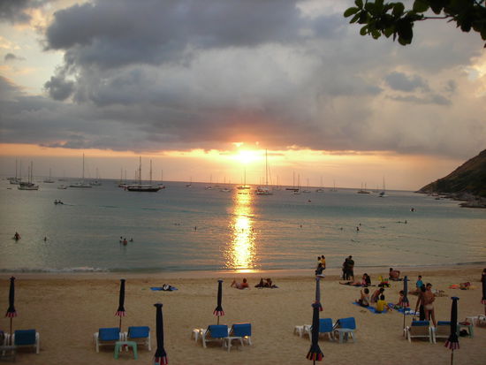 Phuket im Sonnenuntergang
