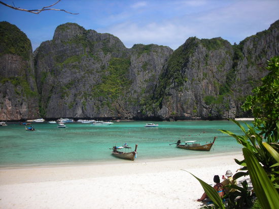 Phi Phi Island geschickt aufgenommen!