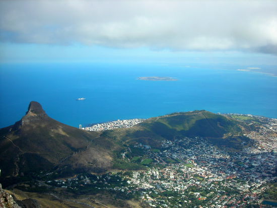 Kapstadt von oben.