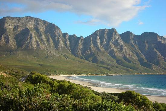 Traumhafte Küste am Kap.