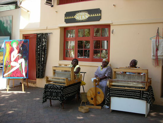 Handarbeit in Stellenbosch.