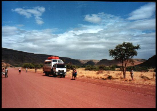 Ab in die Namib.