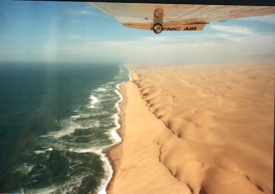 Skeleton Küste und Namib Wüste