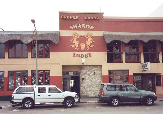 Hotel zum Grüner Kranz in Swakomund