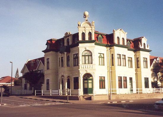 Hohenzollernhaus in Swakomund.