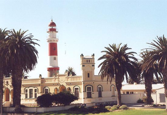 Leuchtturm in Swakomund.