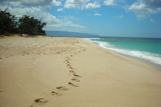 Traumstrände auf der anderen Seite der Insel.