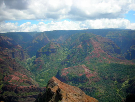 Der größte Canyon im Pazifik: Waimea Canyon