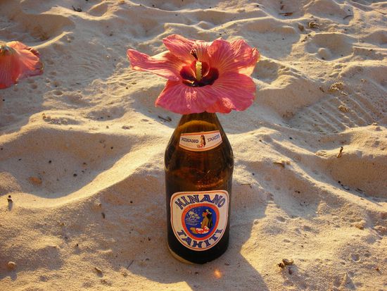 Seltene Blume auf Tahiti!